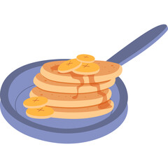 Pancake Illustration