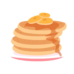 Pancake Illustration