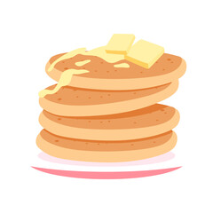 Pancake Illustration