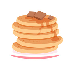 Pancake Illustration
