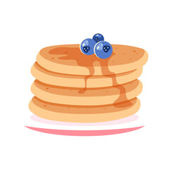 Pancake Illustration
