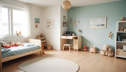 Photo interior modern design room 3d illustration