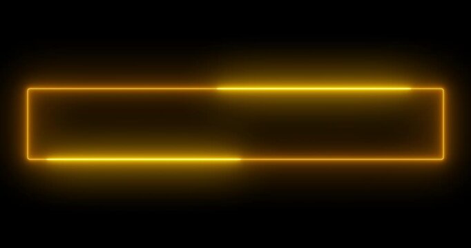 Neon Lower Third animation in cool color in 4k. Neon Lower Third for greetings, celebrations, Titles, TV news, information call box bars, and news channels in 4K. Easy to use.