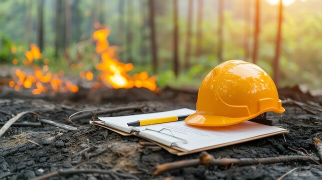 Conducting an inquiry to save lives from flames, investigative action