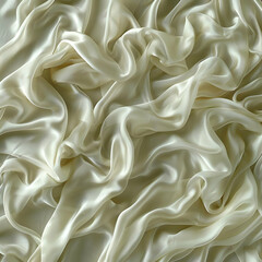 Obraz premium Elegant Creamy Silk Fabric Texture