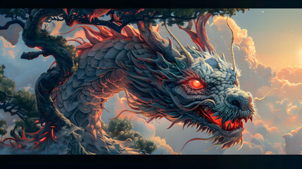 Dragon in the Clouds