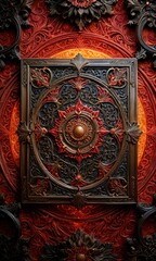 Intricate Ornate Ceiling Detail.