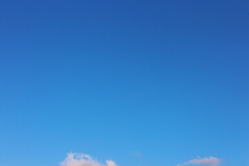 blue sky with clouds