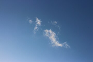 white cloud with blue sky background	