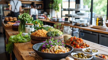 Obraz premium Event Marketing: The practice of staging events to highlight and advertise products, services, or causes, offering hands-on experiences that capture audience interest. 