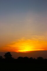 Sunset Sky Orange Cloud Sunrise Background Evening Golden Hour Blue Dawn Twilight Summer blur Nature Night Horizon Sun Clear Beautiful Clean Cloudy Light Dramatic Bright Calm Yellow Soft Warm Abstract