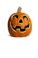 Halloween pumpkin with smiling face