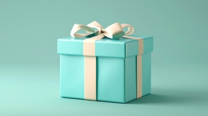 Obraz premium gift box isolated