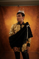 A INDIAN PRINCE WITH SWORD