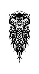 Yeti tribal tattoo