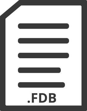 FDB line document icon