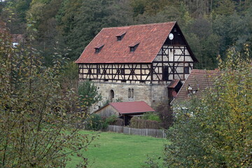 Gebaeude am Kloster Paulinzella