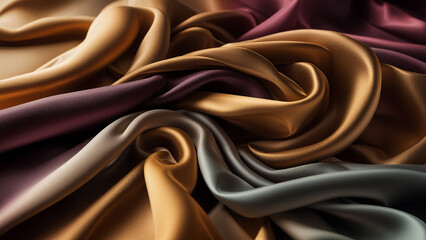 Image with multiple fabrics overlapping