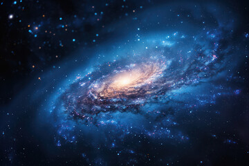 Fototapeta premium Spiral Galaxy in Deep Space