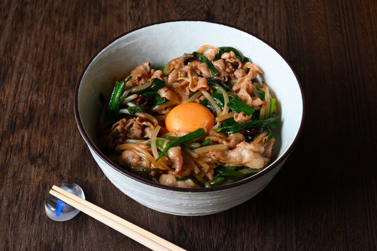 スタミナ丼」の写真素材 | 2,420件の無料イラスト画像 | Adobe Stock