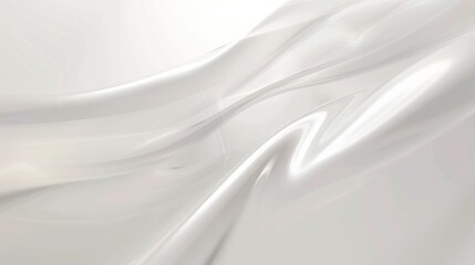 Abstract White Wavy Texture Background