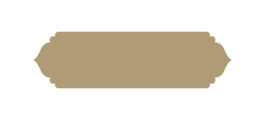 Thai style frame. Line Thai. decorative luxury golden. Vintage ornament frame. arch islamic. Vector illustration