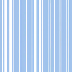 Seamless pattern, repeat blue and white stripes pattern, tileable stripe country nautical coastal style print for wallpaper, wrapping paper, fabric and product design idea
