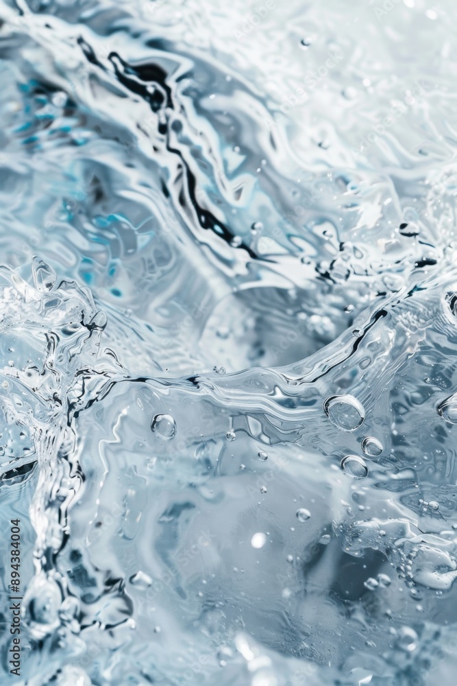 Poster water in motion, captured with shallow dof and a high shutter speed for clear droplets.
