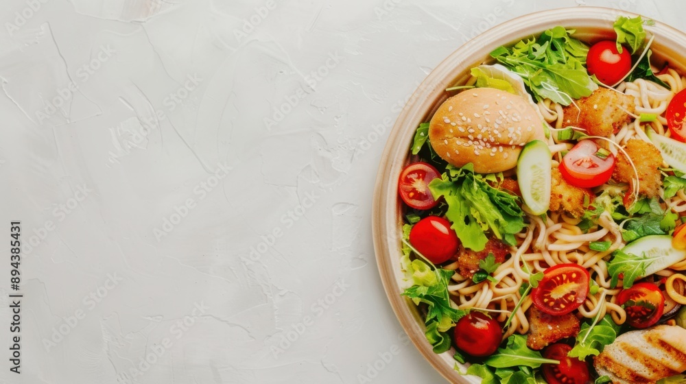 Poster food order tracking interface, a user-friendly digital dashboard displaying real-time updates on foo