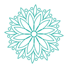 Flower Line Art for tattoo design