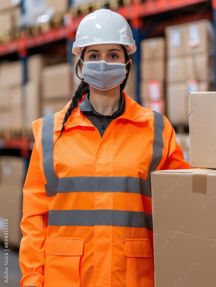 Poster travel logistics manager coordinating diverse transportation methods for package deliveries, ensurin