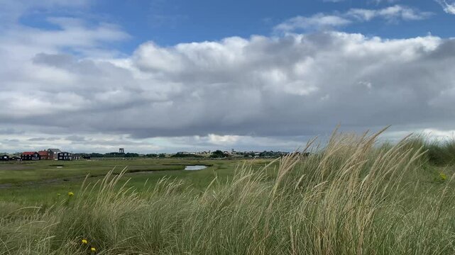 Walberswick beach suffolk england coastal scene