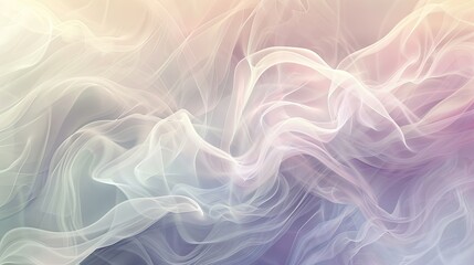 Obraz premium A calming abstract background with soft, muted tones and gentle, flowing patterns