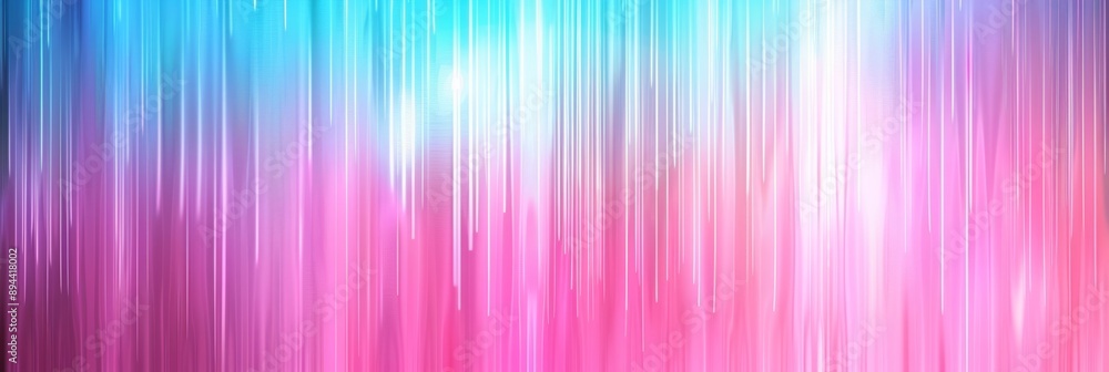 Poster design with a dynamic gradient blending blue and pink streak effects, great for modern digital art i