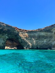 Fototapeta premium Bluest waters of Malta 