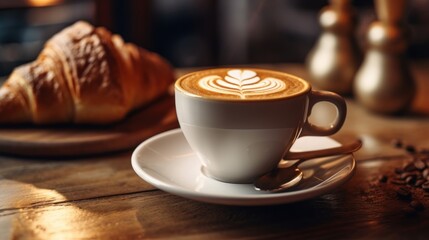 Coffee and Croissant