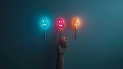 Emotional Feedback Chart Displaying User Reactions with Colorful Icons for Enhanced Communication in Teams