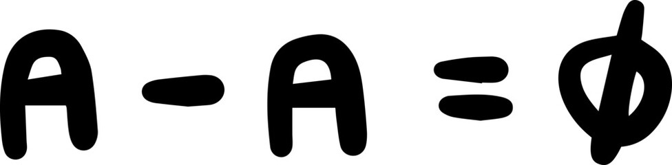 rules of complement set handwritten