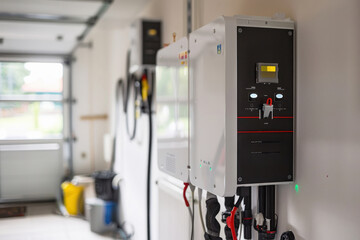 battery pack alternative electric energy storage system hanging on wall