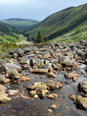 St Kevin way in Wicklow Mountains, Irealnd