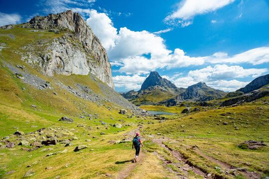 Pic du Midi d'Ossau, Pyrenees mountains, France	