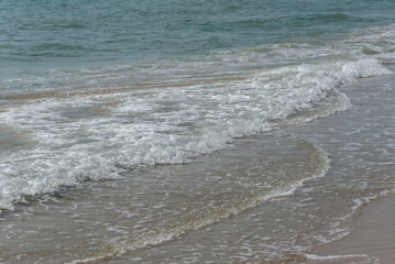 Sea background Tropical summer vacation concept on the summer sands