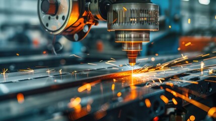 Metal Cutting with Laser