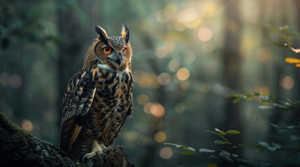 &ldquo;Majestic Owl in Flight&rdquo;