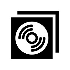 CD icon vector illustration graphic design