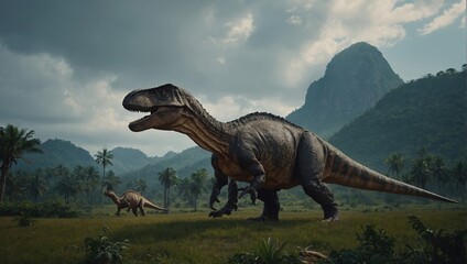 Fototapeta premium Dinosaurs nature's ancient giants