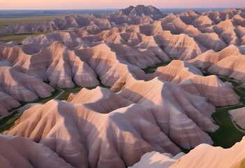 Obraz premium Badlands National Park in South Dakota