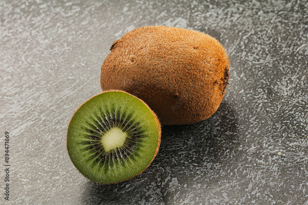 Wall mural sweet and juicy kiwi fruit