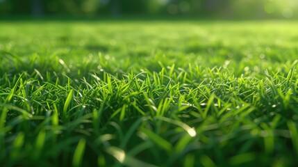 Grass Background Texture for Lawns and Sports Fields