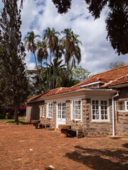 Nairobi, Kenya - October 2022: Karen Blixen Museum, Danish author know from her book 'Out of...